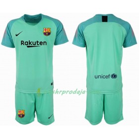 Nogometni Dresovi FC Barcelona Golmanski Dječji dres 2018/2019 Kratkih Rukava